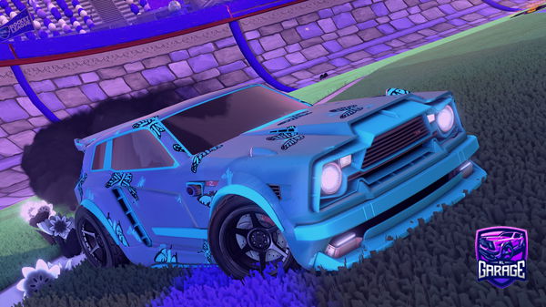 A Rocket League car design from ffpm178