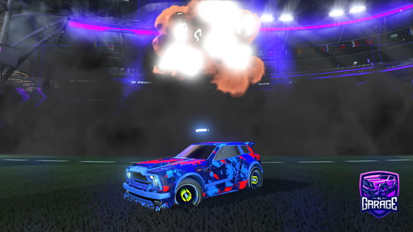 A Rocket League car design from Nic_Ware