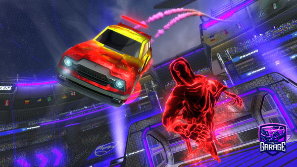 A Rocket League car design from Cicciolego08