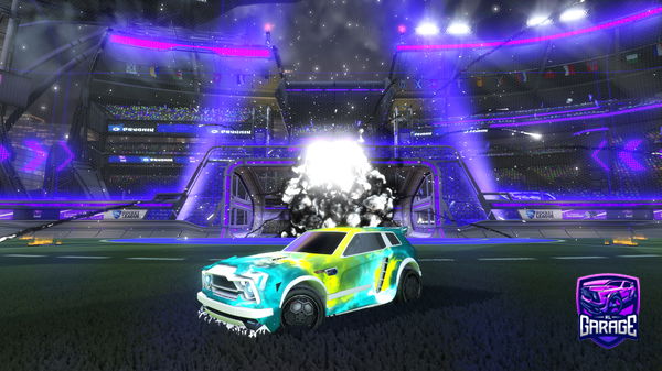 A Rocket League car design from RocketmanFX