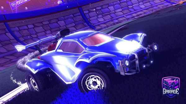 A Rocket League car design from D3em0n1