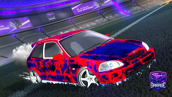 A Rocket League car design from GhostFarmer5013