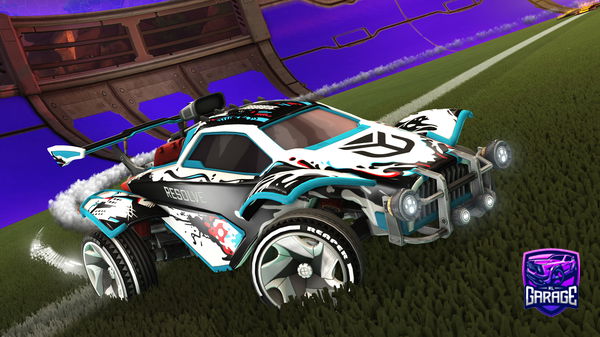 A Rocket League car design from Interstellar_Dragon