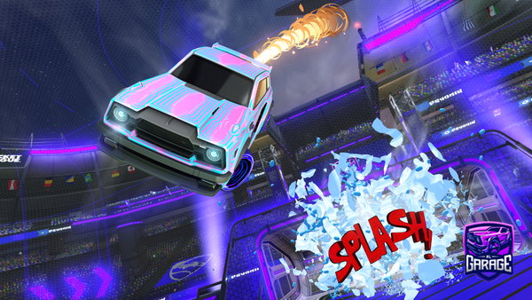 A Rocket League car design from Jocaflopes