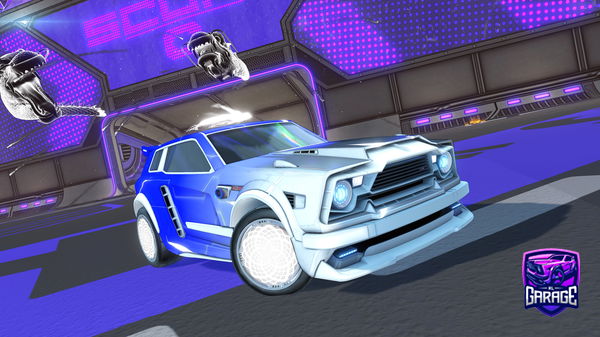 A Rocket League car design from ltsFrosti