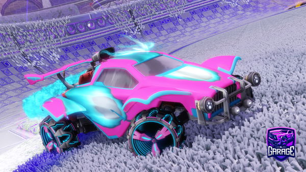 A Rocket League car design from Hyperventilation