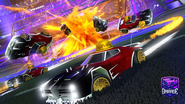 A Rocket League car design from Marton12