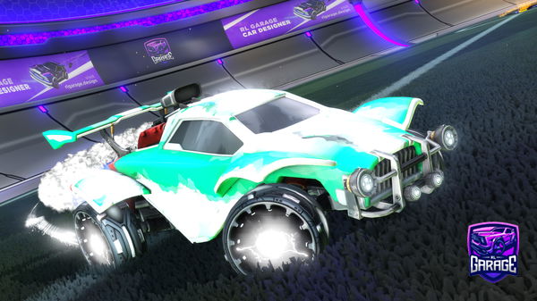 A Rocket League car design from IcONic_Wrld