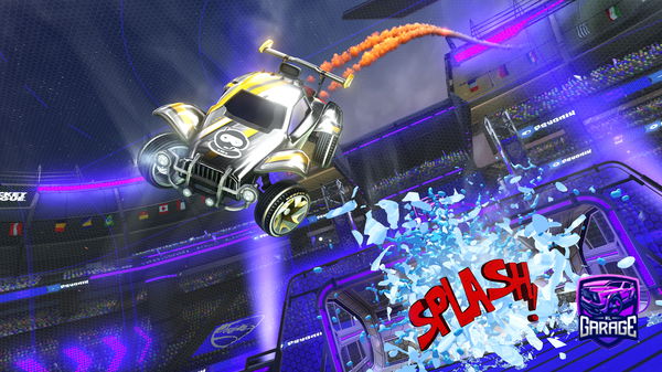 A Rocket League car design from RelapseIsGarb