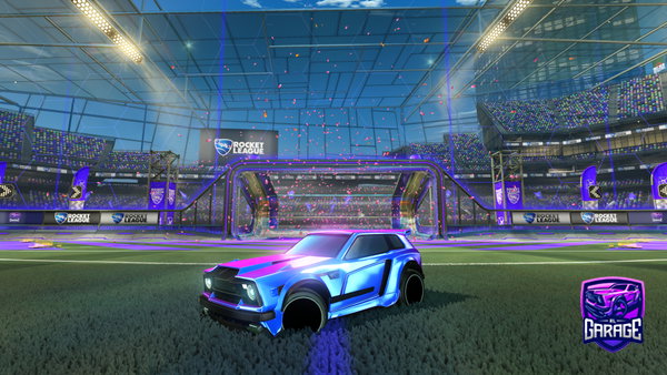 A Rocket League car design from Hueb04