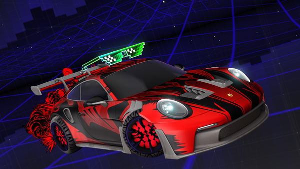A Rocket League car design from Moon_Falcon