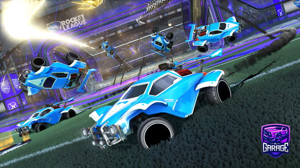 A Rocket League car design from mallygeezjr