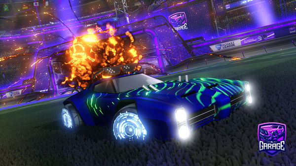 A Rocket League car design from Raimix