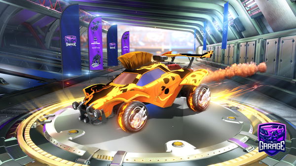 A Rocket League car design from Ghost_On_PS4