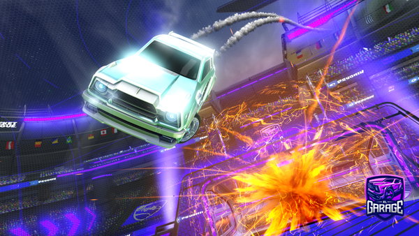 A Rocket League car design from PlumpXenon