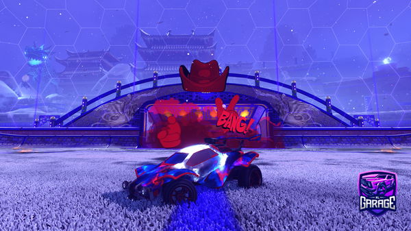 A Rocket League car design from Squrtin