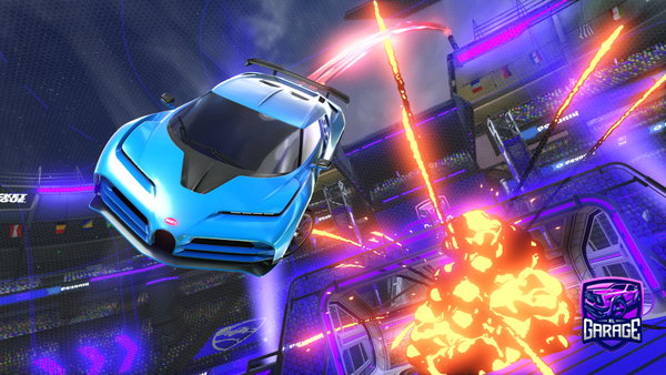A Rocket League car design from Pogamish