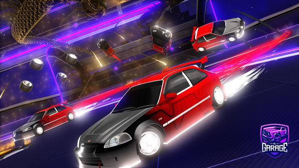 A Rocket League car design from Mhammed343