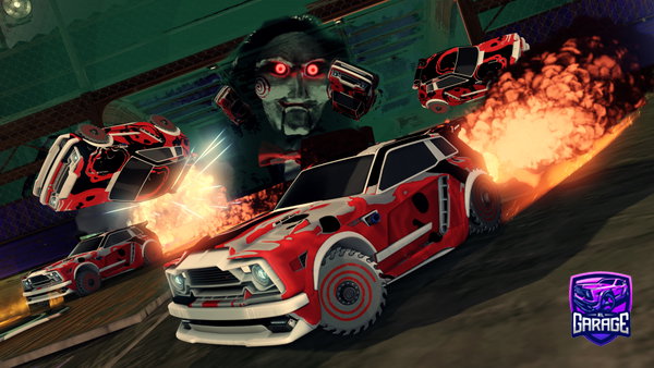 A Rocket League car design from Car_Trafficking