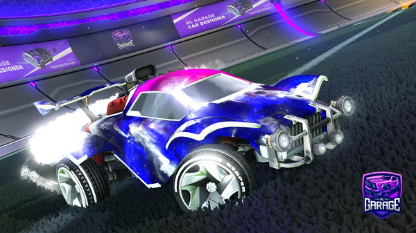A Rocket League car design from Motejz_cz
