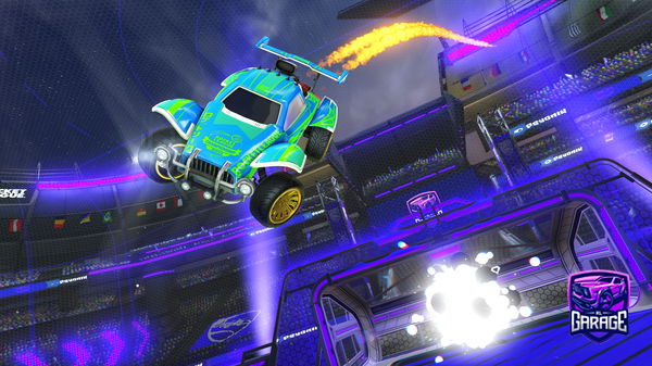 A Rocket League car design from Dynamic_Rl-