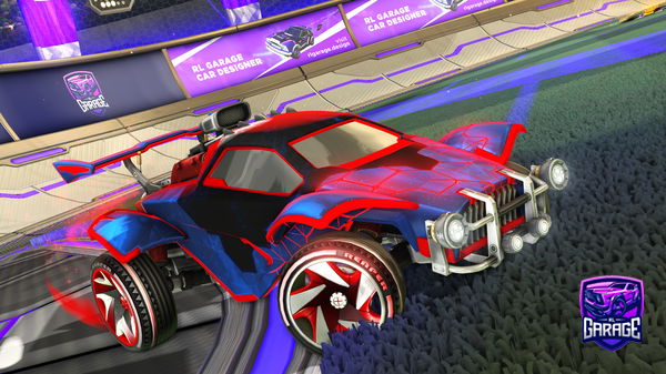 A Rocket League car design from Charlie_Is_CTY