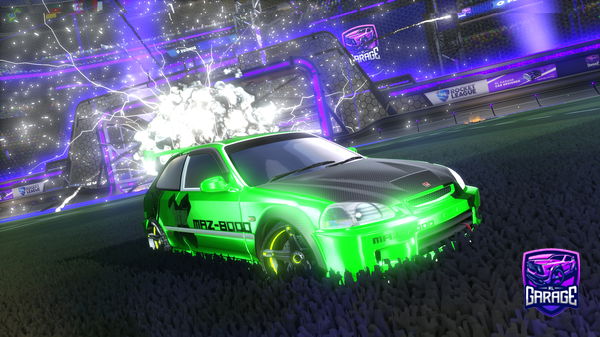 A Rocket League car design from CAPTAINxBalubaer