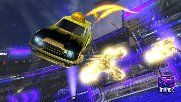 A Rocket League car design from Viki1009