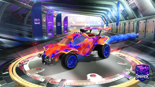 A Rocket League car design from Nindza