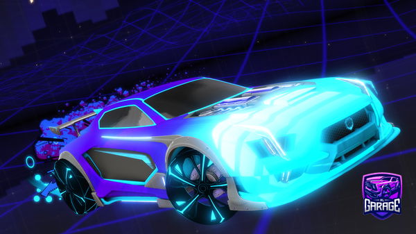 A Rocket League car design from alerd10