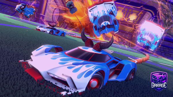 A Rocket League car design from Hardrockingsane