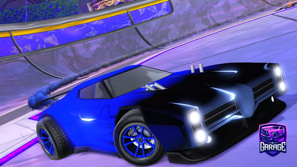 A Rocket League car design from ItsErrex