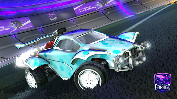 A Rocket League car design from Llama15