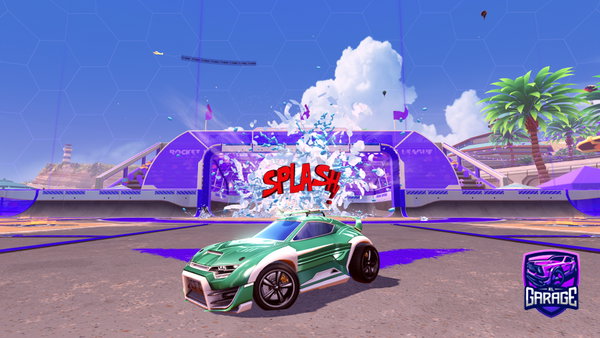 A Rocket League car design from Scherk152