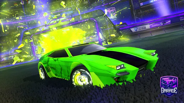 A Rocket League car design from ToxicWaffle39