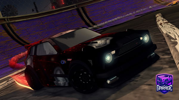 A Rocket League car design from Oxior_Tornado