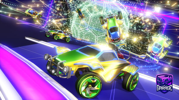 A Rocket League car design from GOLDBLOODED1983