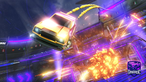 A Rocket League car design from yassin023