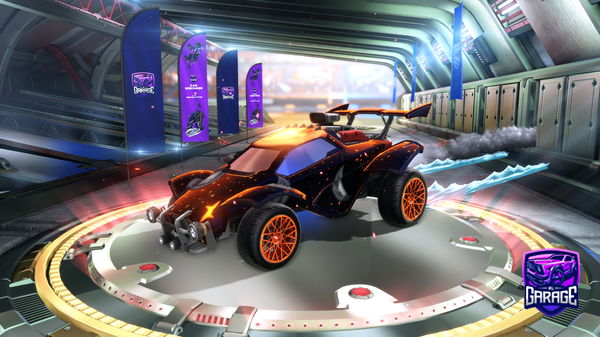 A Rocket League car design from goobd