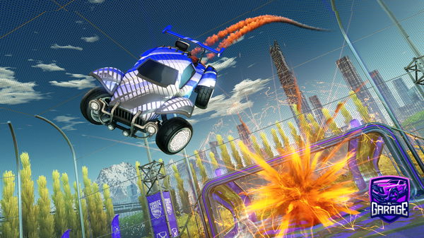 A Rocket League car design from AspectMonkey