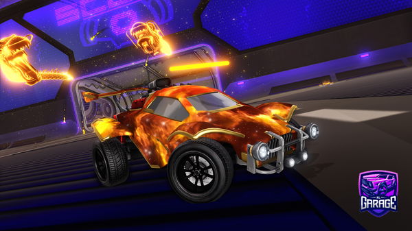 A Rocket League car design from K1llerRL