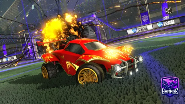 A Rocket League car design from TensiveZexal
