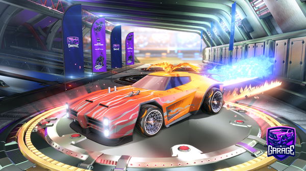 A Rocket League car design from Fotevailar1