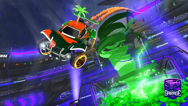 A Rocket League car design from KingAlpha