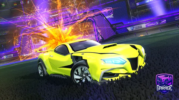 A Rocket League car design from Wingfeather