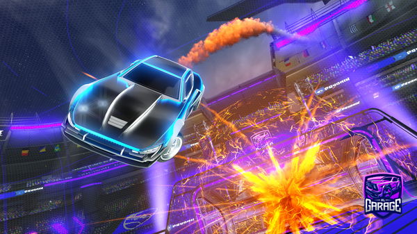 A Rocket League car design from firey727ercru