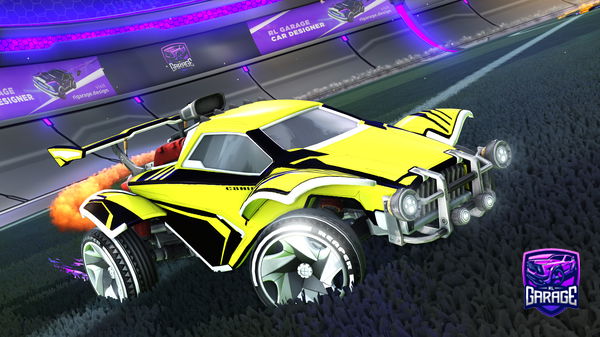 A Rocket League car design from MBGgoater