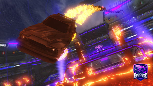 A Rocket League car design from Skr812