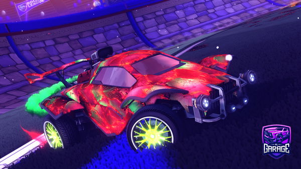 A Rocket League car design from isagigoat
