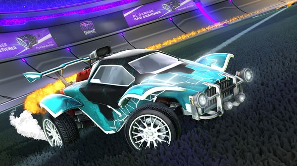 A Rocket League car design from BACK_35